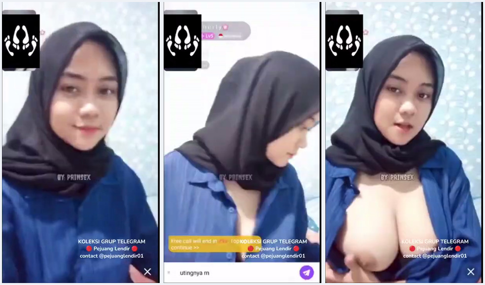 Sherly Hijab cantik VCS ama pacar